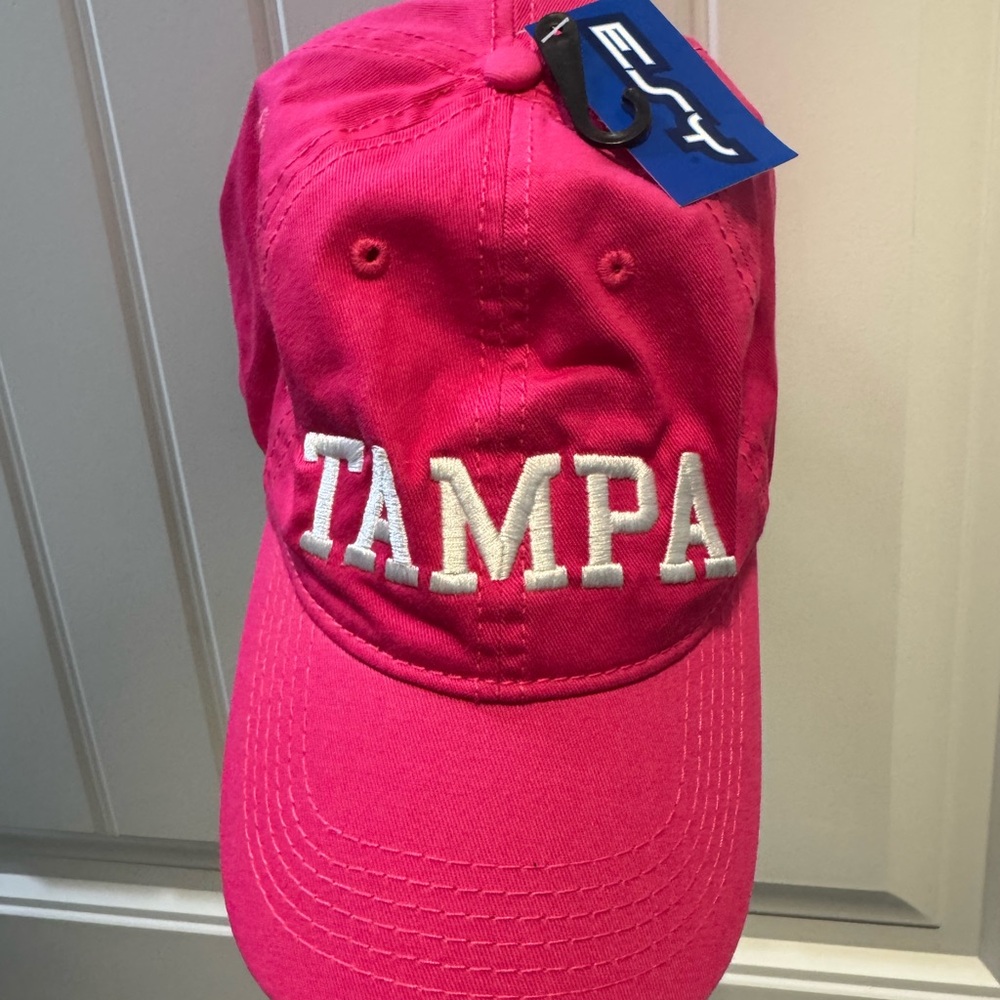 Pink Tampa Baseball Cap